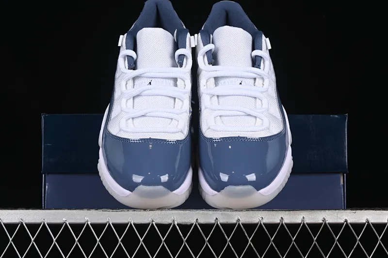 All categories Air Jordan Jordan series basketball shoes Air Jordan 11 Air Jordan 11 Low "Diffused Blue" AJ11 Joe 11 navy blue genuine carbon FV5104-104